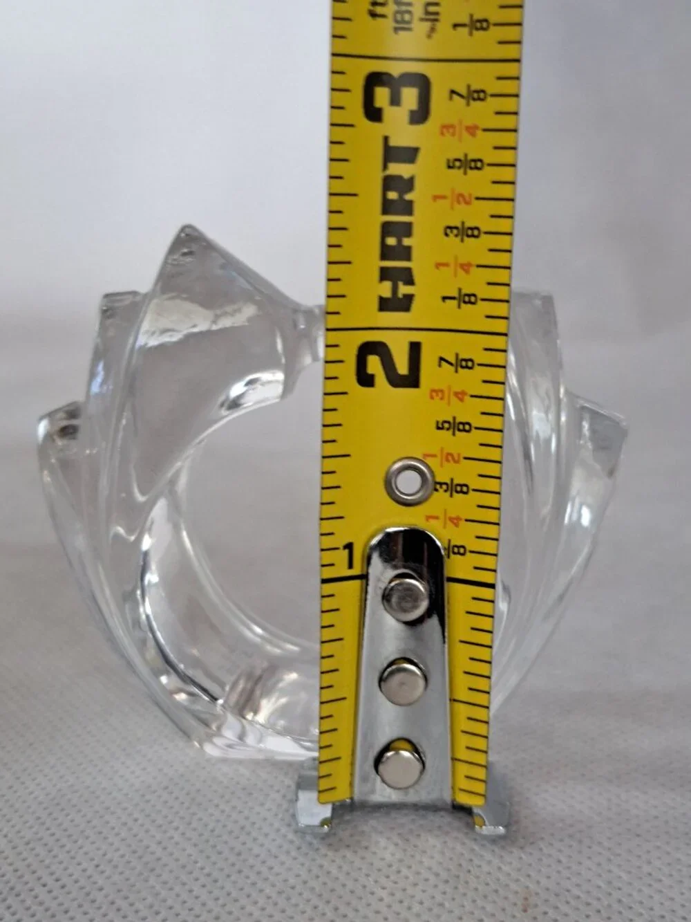 SPIEGELAU BELL’ARTE COLLECTION CRYSTAL BOW/BOWTIE MOTIF SIX MAPKIN RINGS NIB